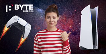 Ексклюзивна консоль Sony PlayStation 5 у лівобережній філії BYTE!